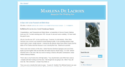 Desktop Screenshot of marlenadelacroix.com